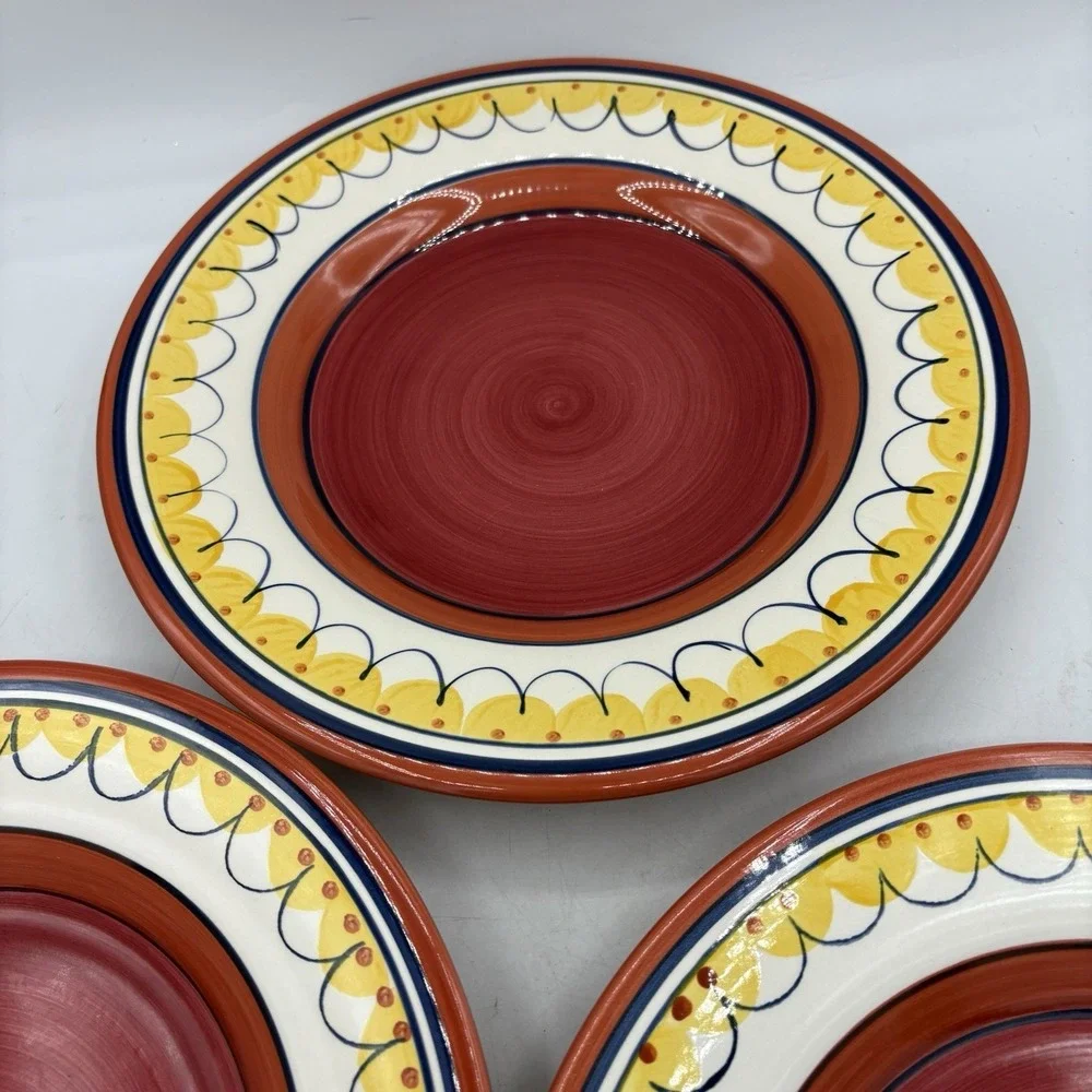 Pier 1 Dinner Plates Del Sol 10 7/8